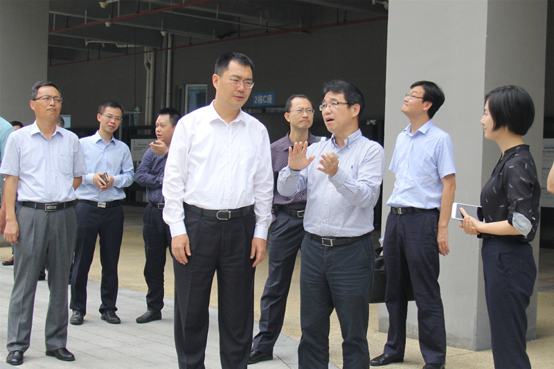 南方报业传媒集团党委书记,管委会主任刘红兵率队调研